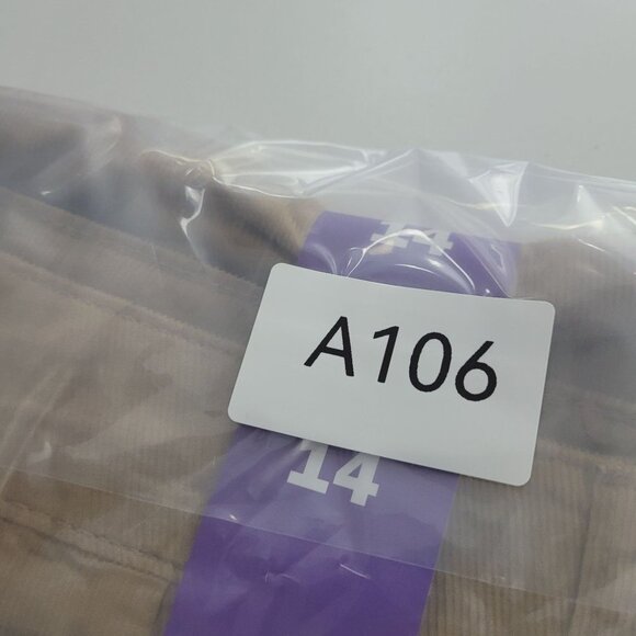 NEW Weatherproof Vintage Corduroy Womens 14 Tan Wide-Leg Pants// 26PT - Picture 10 of 10